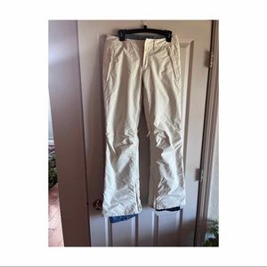 Womens Burton Snowpants off white